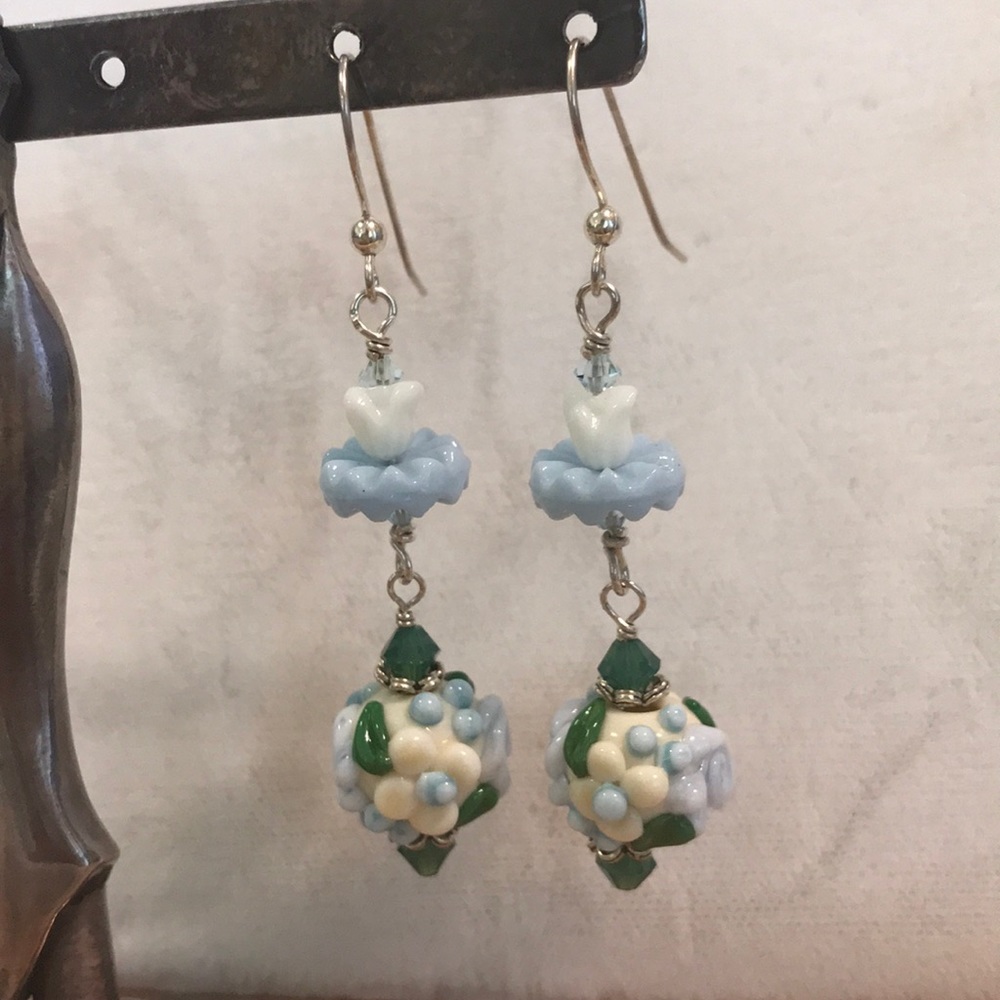 Artisan Beaded Earrings